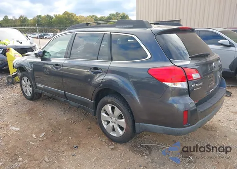 2012 Subaru Outback 2.5I Premium from USA, damaged, VIN 4S4BRCCC6C3249648